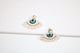 Cream Gaze Earrings