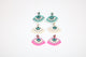 Cream Gaze Earrings