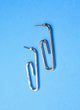 Paper Clip Earrings